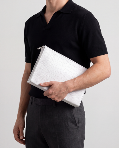 Kirkby Croco Clutch