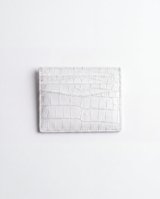 Croco Card Holder